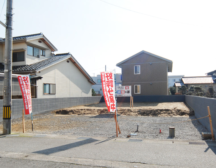 富山市五福 売土地 全景