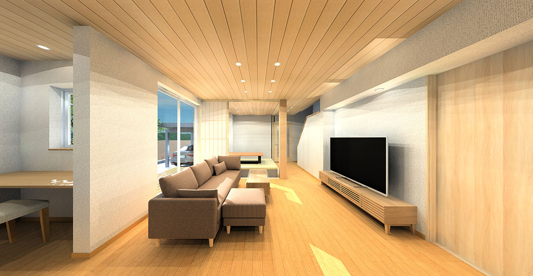 涼温な家 呉羽駅北モデル/お施主様邸