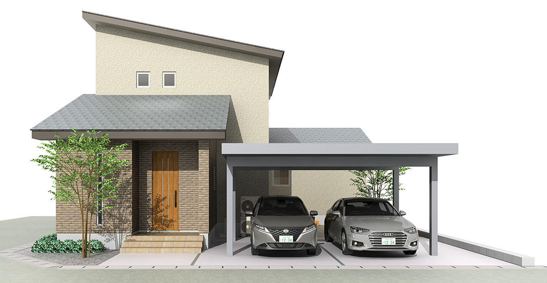 涼温な家 呉羽駅北モデル/お施主様邸