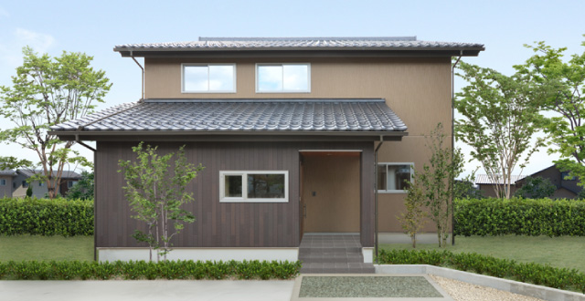 外断熱「涼温な家」注文住宅 外観 Y様邸