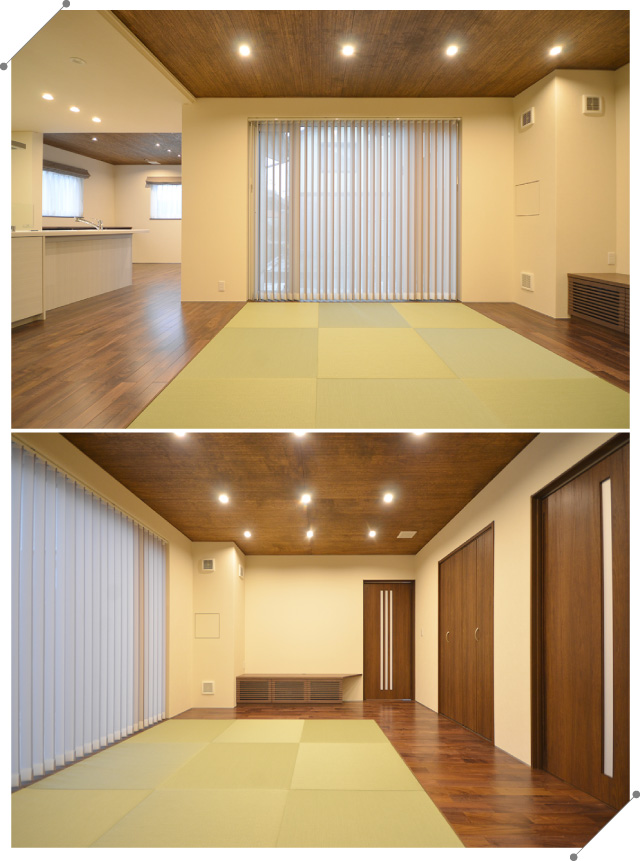 涼温エアコンのみで家中が快適 T様邸