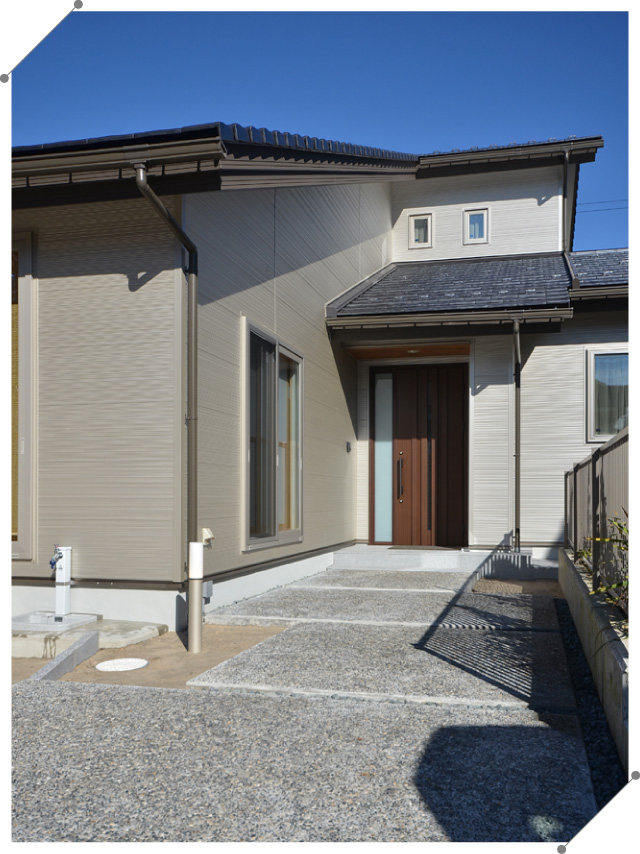 外断熱「涼温な家」注文住宅 外観 T様邸