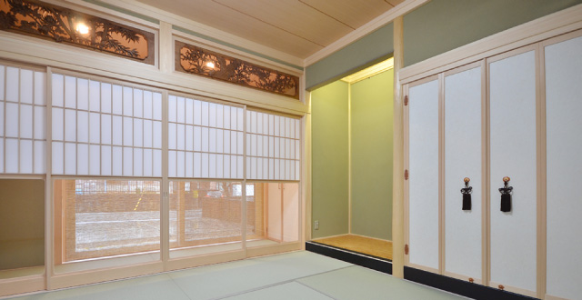 真壁納まりの本格和室 T様邸