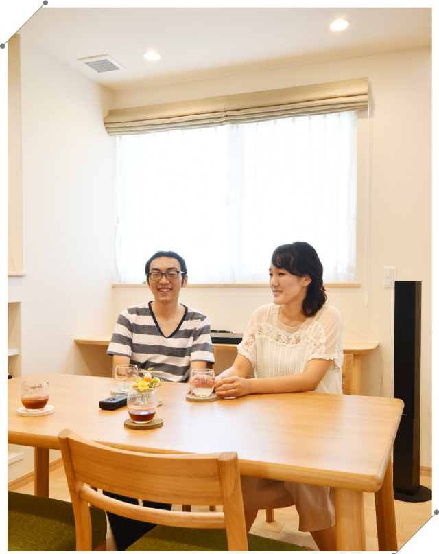 お客様の声 Y様邸 住み心地感想証言